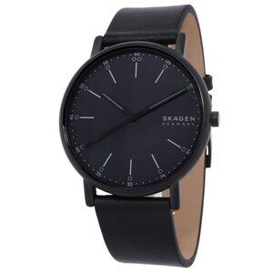 NWT Authentic Skagen Signatur Black Dial Men's Watch